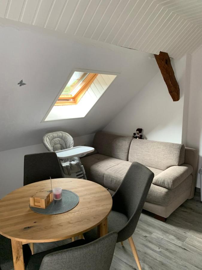 Ferienwohnung Zum Schloss Halbe Exterior foto